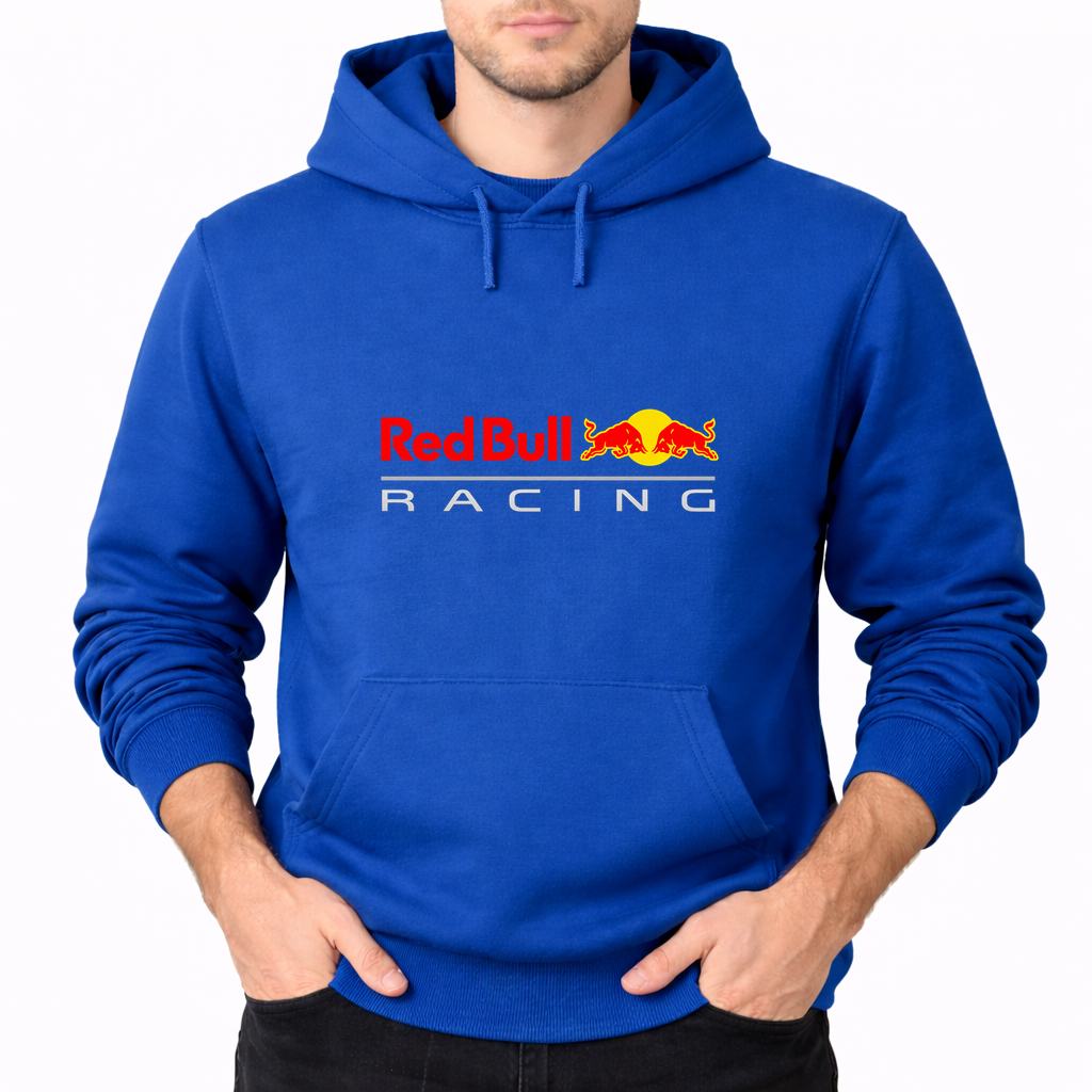 Men's Red Bull Racing Pullover Hoodie - Blue
