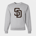 Men's San Diego Padres Crewneck Sweatshirt - Gray
