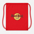 Hard Rock Cafe Drawstring Bag - Red