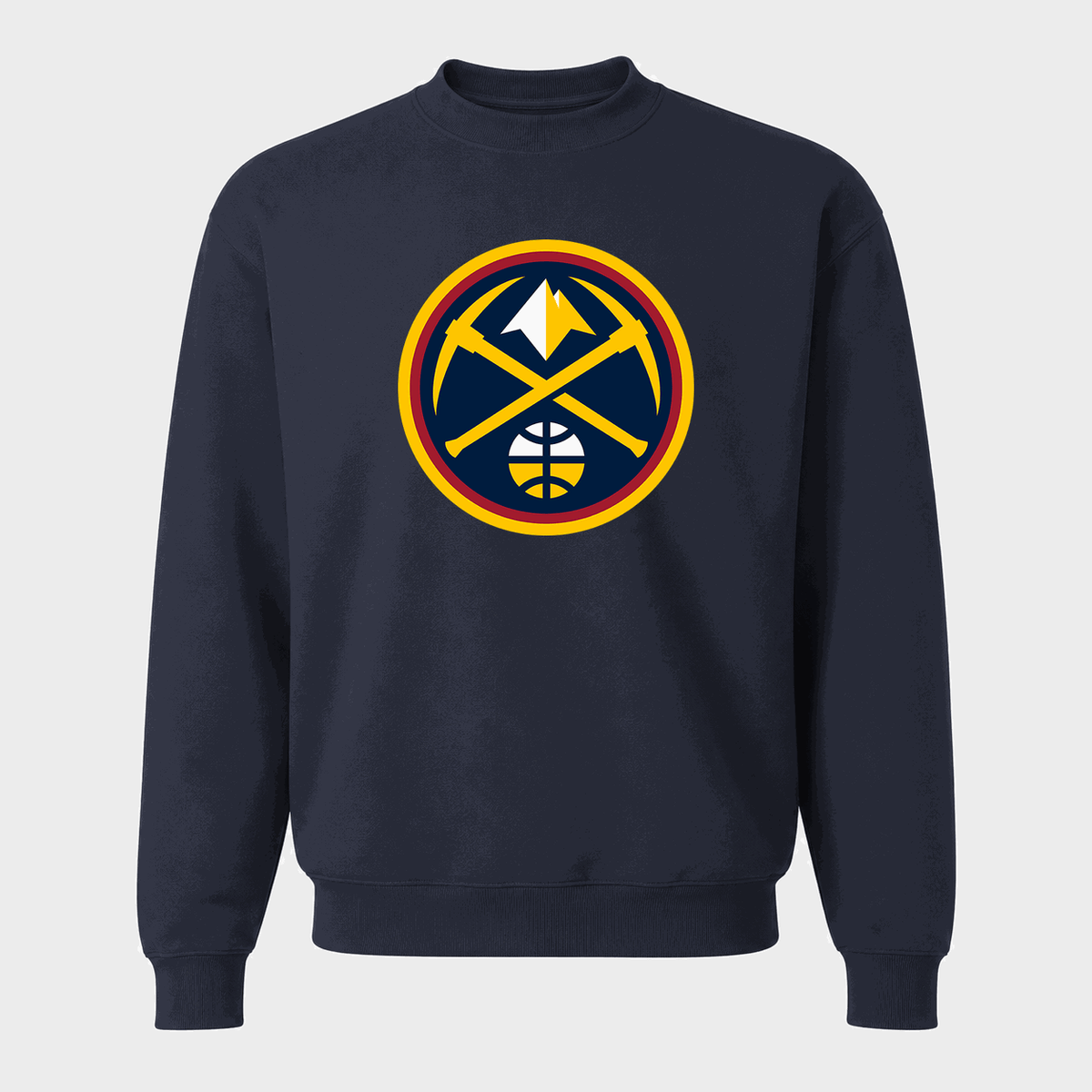 Men's Denver Nuggets Crewneck Sweatshirt - Navy