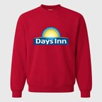 Men's Days Inn Crewneck Sweatshirt - Red