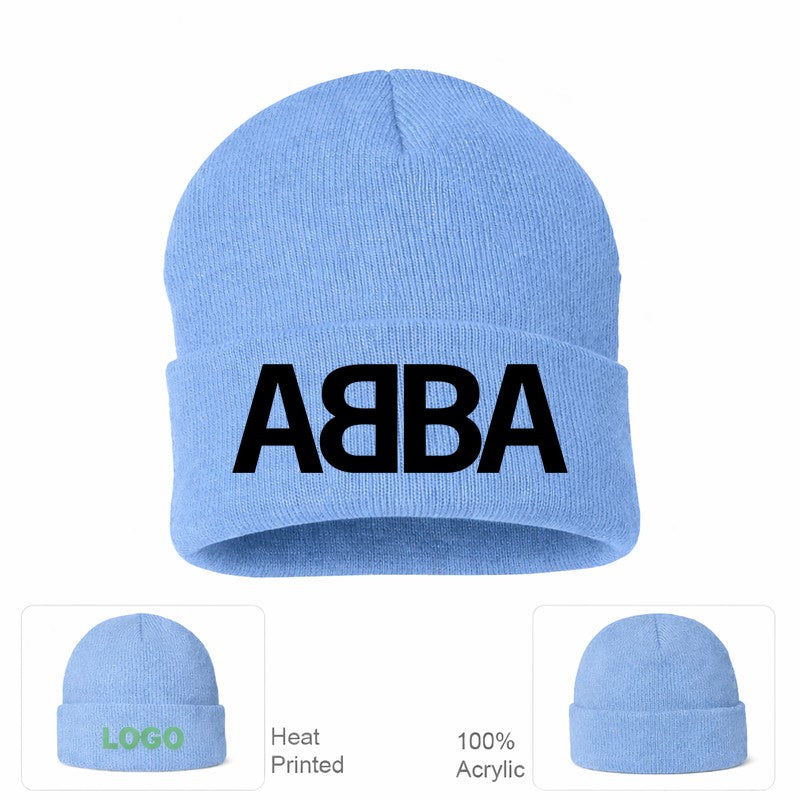 ABBA Beanie Hat - Sky Blue