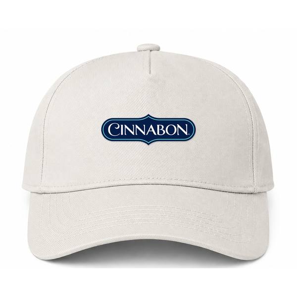 Cinnabon Logo Beige Dad Baseball Cap Hat
