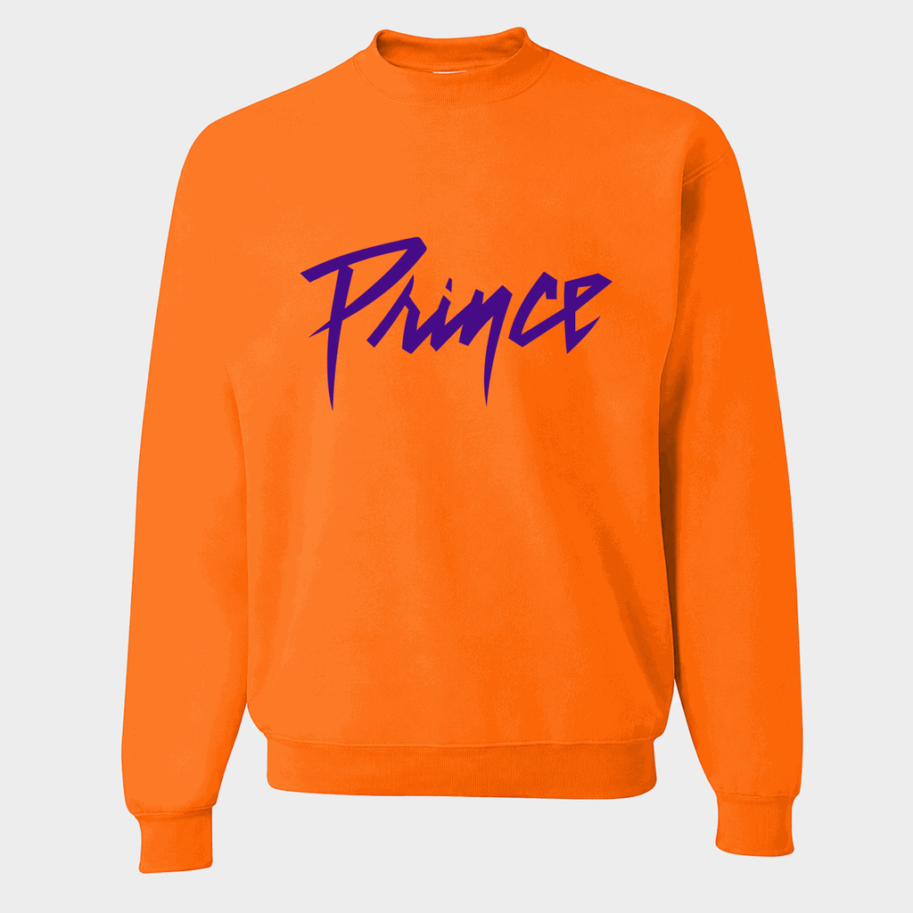 Men's Prince Crewneck Sweatshirt - Orange