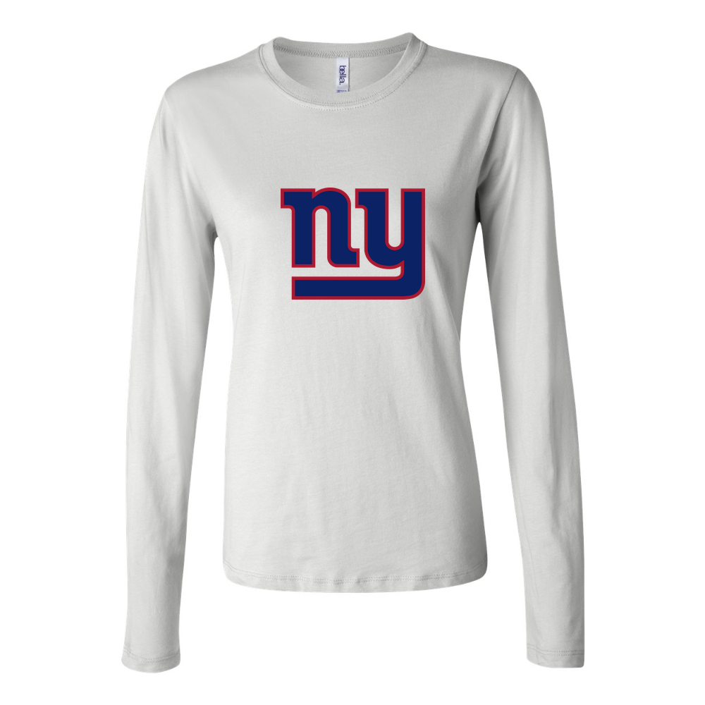 Women's New York Giants Long Sleeve T-Shirt - White