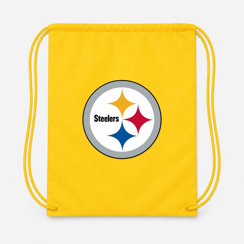 Pittsburgh Steelers Drawstring Bag - Yellow