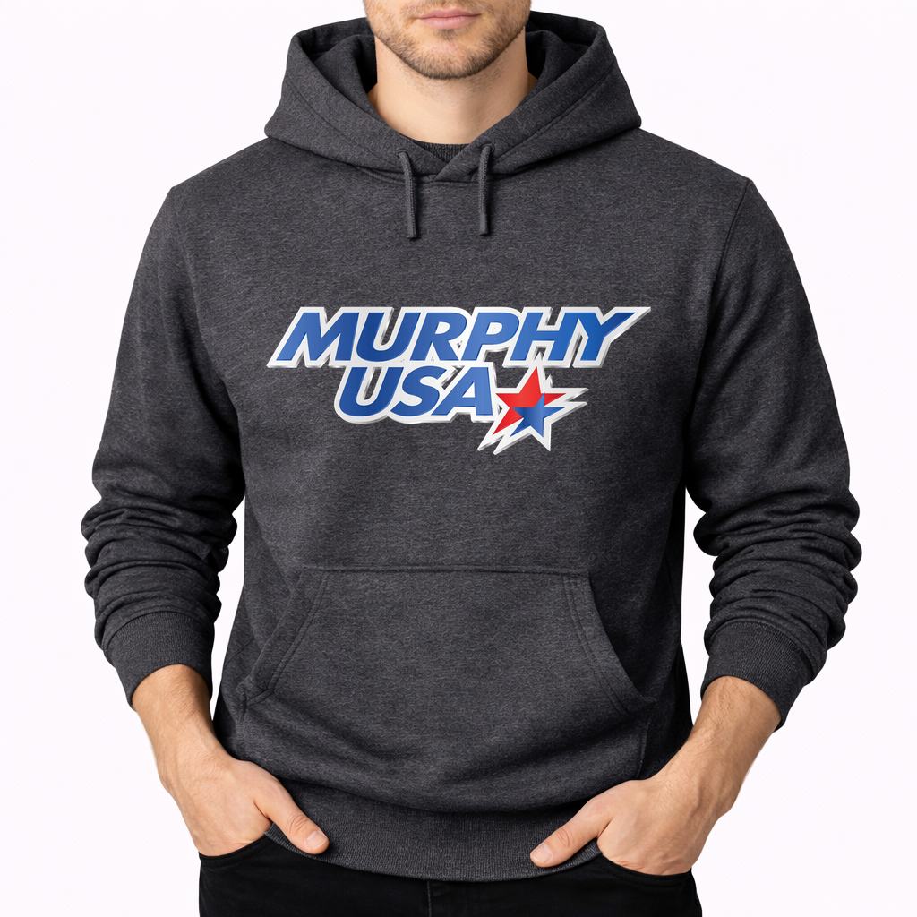 Men's Murphy Usa Pullover Hoodie - Charcoal