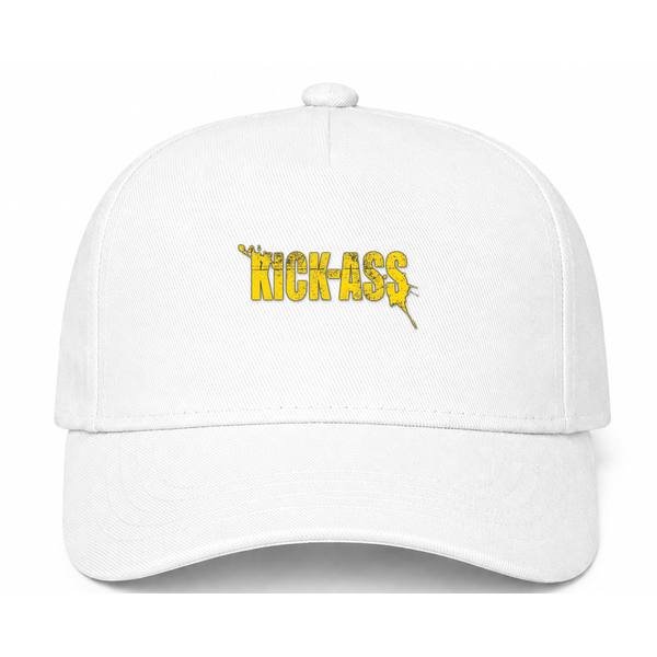 Kick-Ass Logo White Dad Baseball Cap Hat