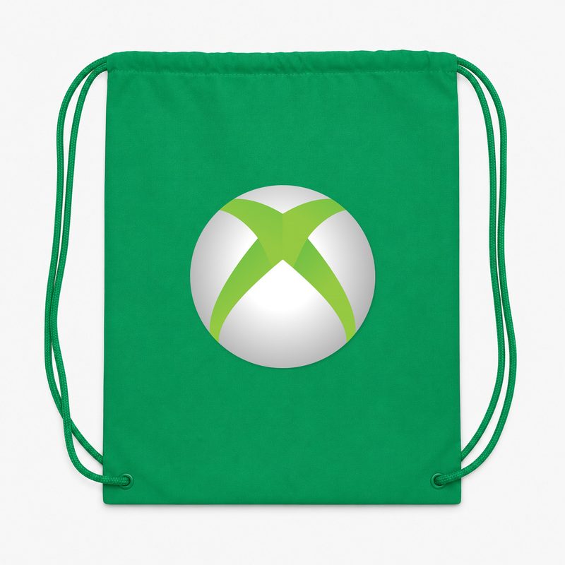 Xbox Gaming Drawstring Bag - Green