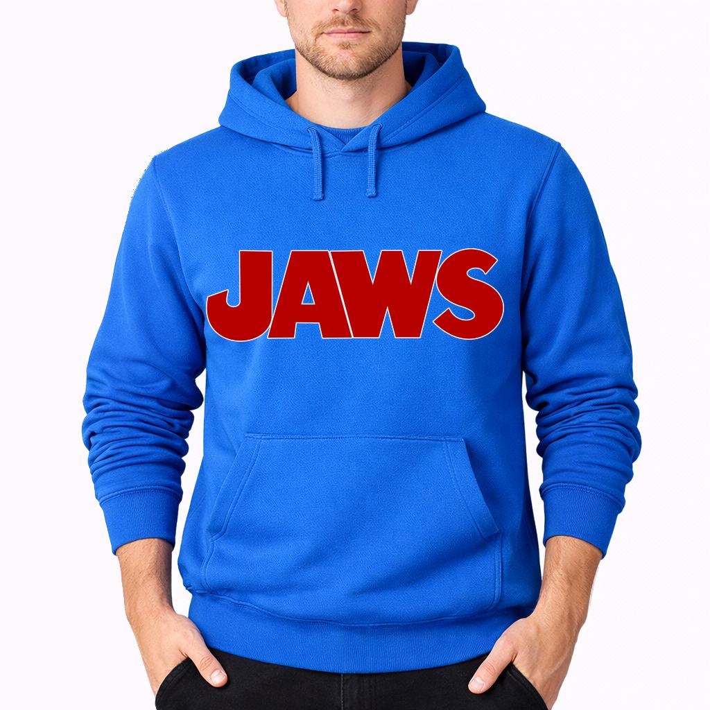 Men's Jaws Pullover Hoodie - Azure