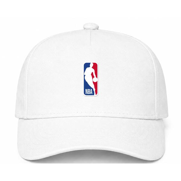 NBA Logo White Dad Baseball Cap Hat