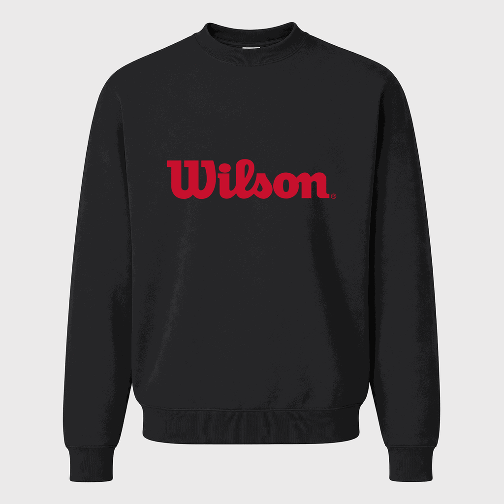 Men's Wilson Crewneck Sweatshirt - Black