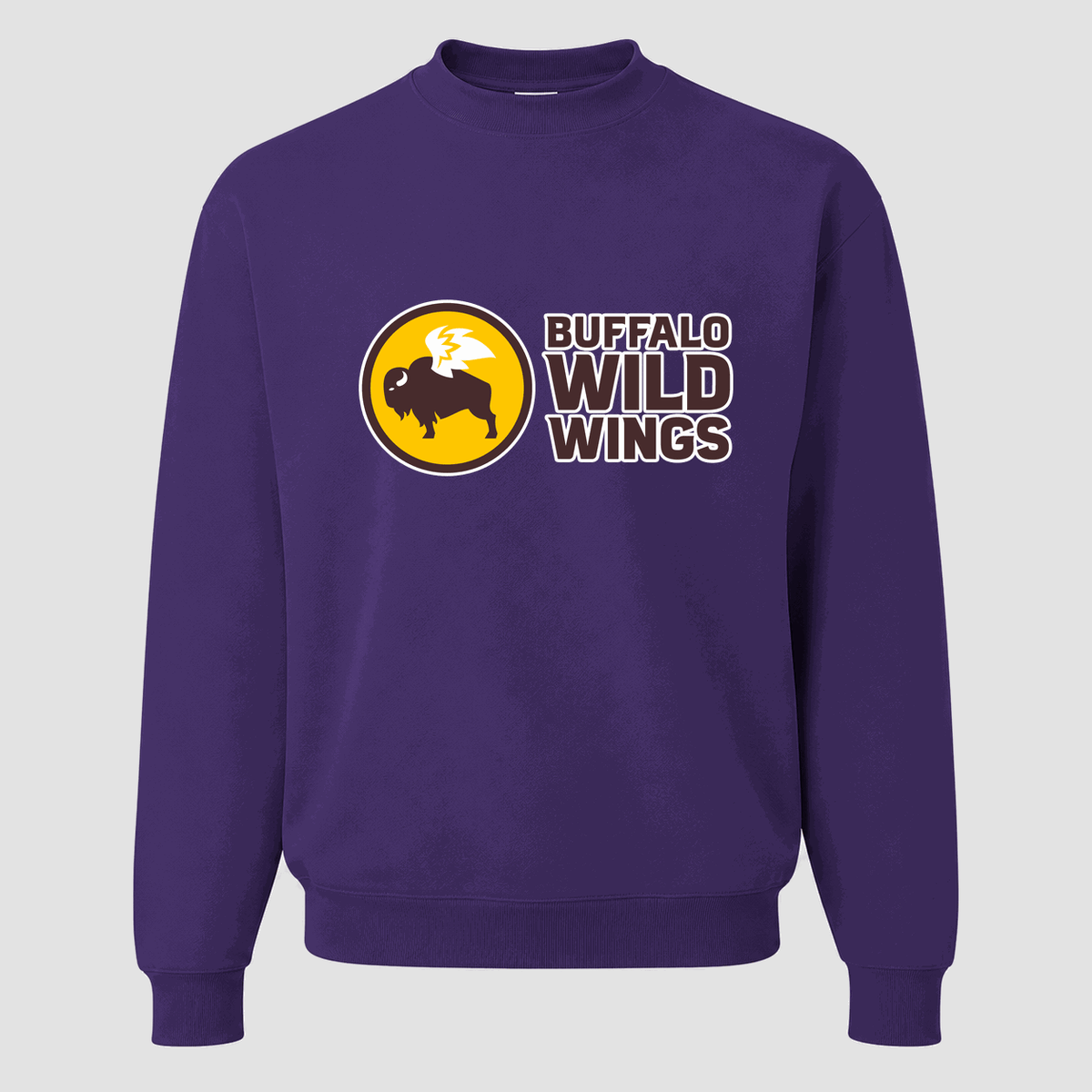 Men's Buffalo Wild Wings Crewneck Sweatshirt - Purple