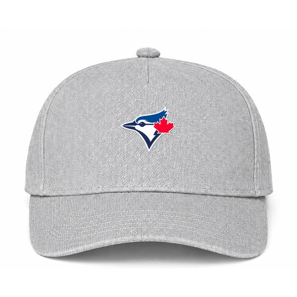 Toronto Blue Jays MLB Logo Gray Dad Baseball Cap Hat