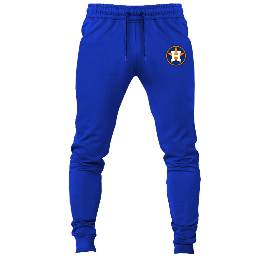 Houston Astros joggers sweatpants - Royal Blue