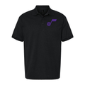 Men's Utah Jazz Dry Blend Polo - Black