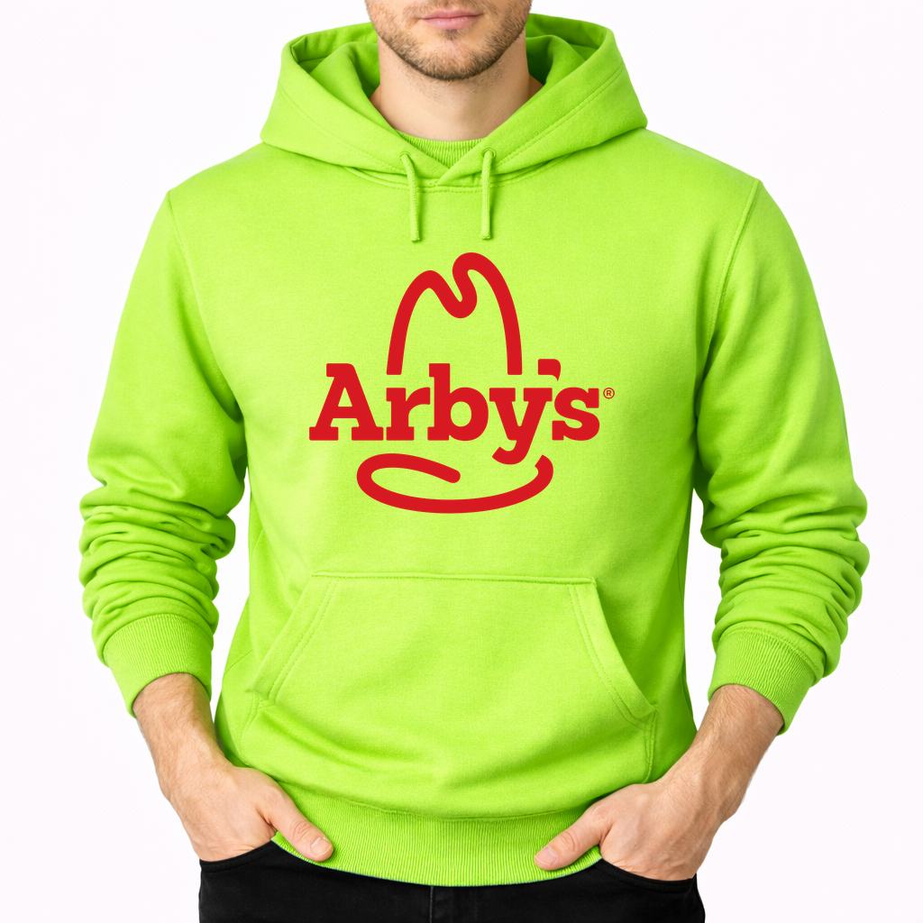 Men's Arby's Pullover Hoodie - Lime green