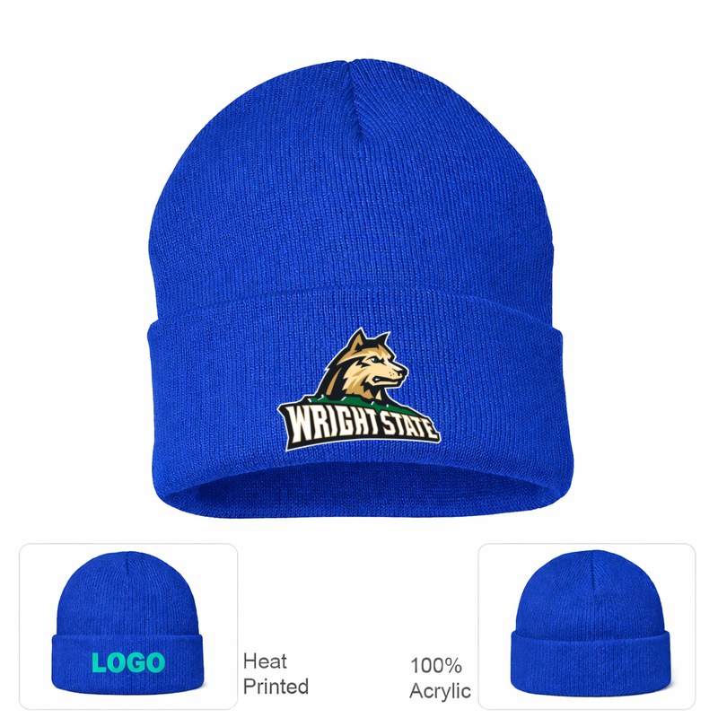 Wright State Raiders Royal Blue Beanie Hat