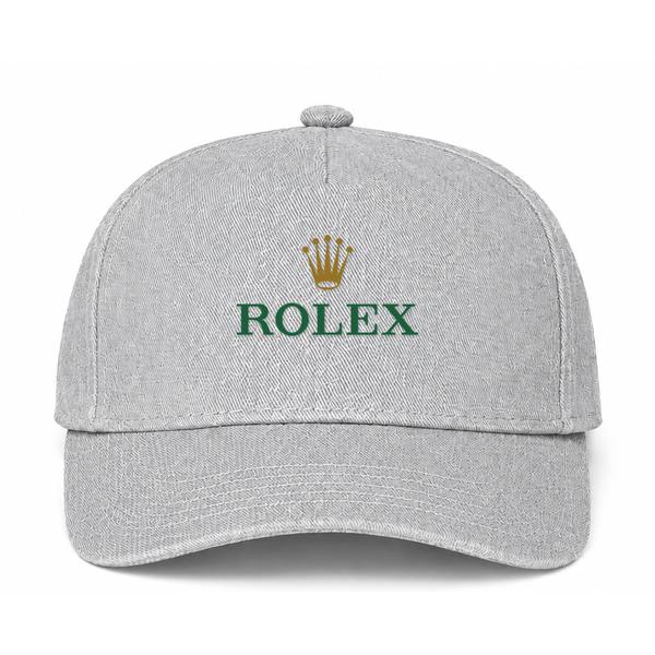 Rolex Logo Gray Dad Baseball Cap Hat