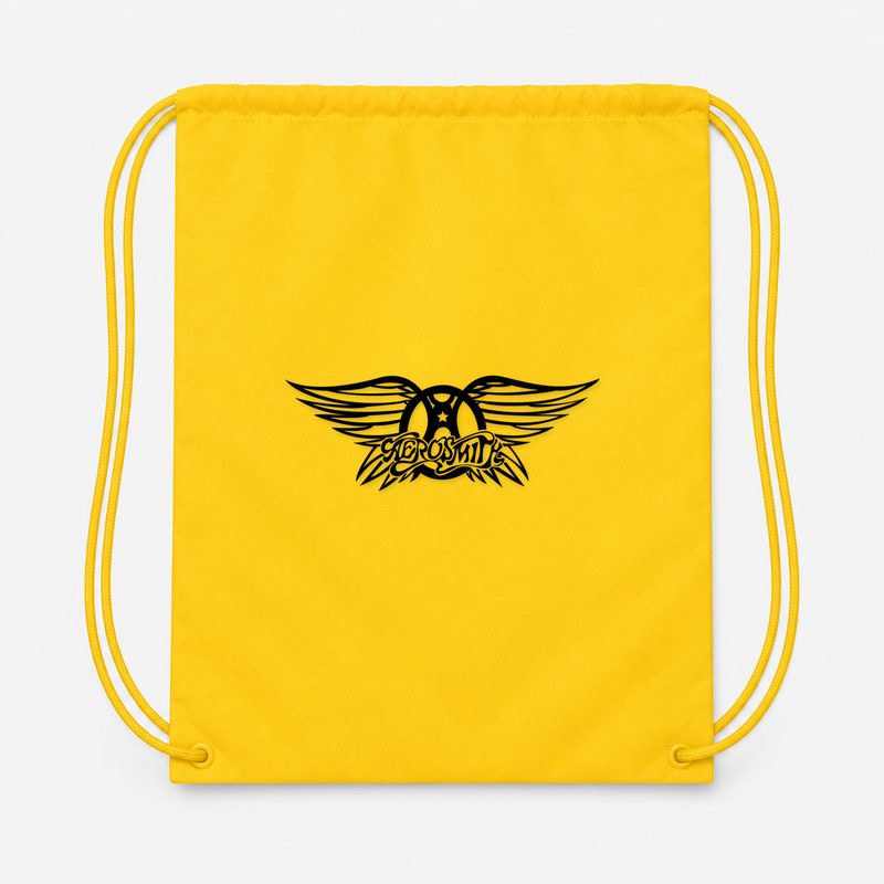 Aerosmith Drawstring Bag - Yellow