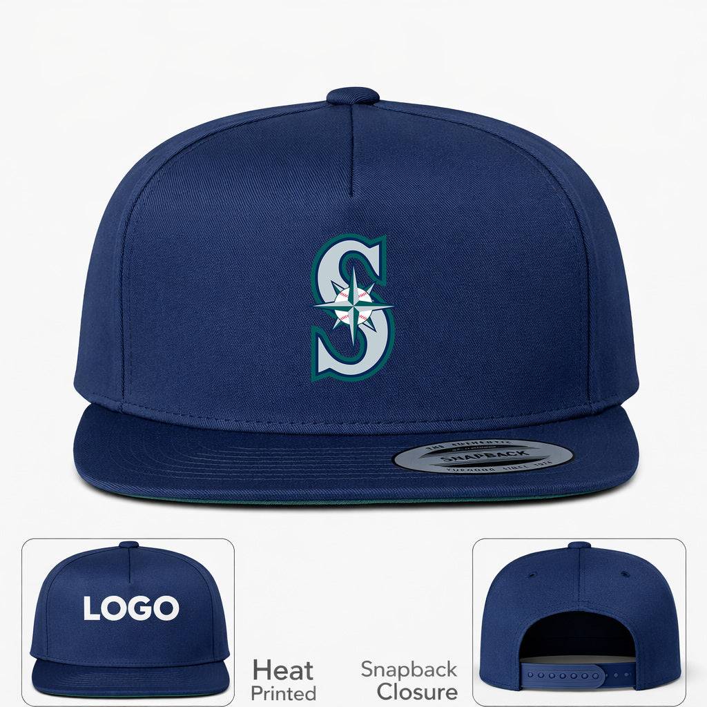 MLB Seattle Mariners Snapback Hat - Navy