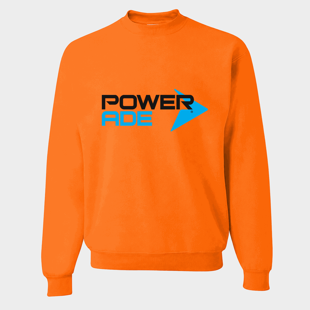Men's Powerade Crewneck Sweatshirt - Orange