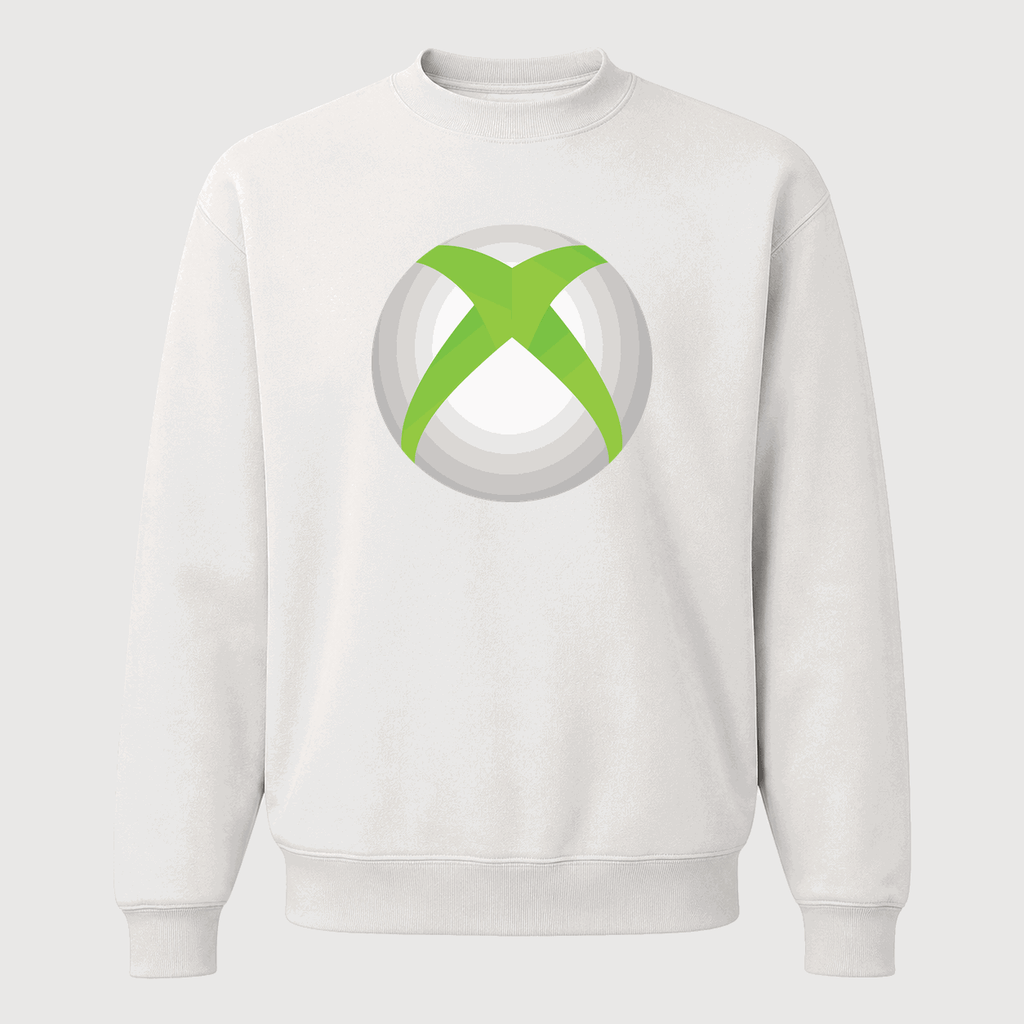 Men's Xbox Gaming Crewneck Sweatshirt - White