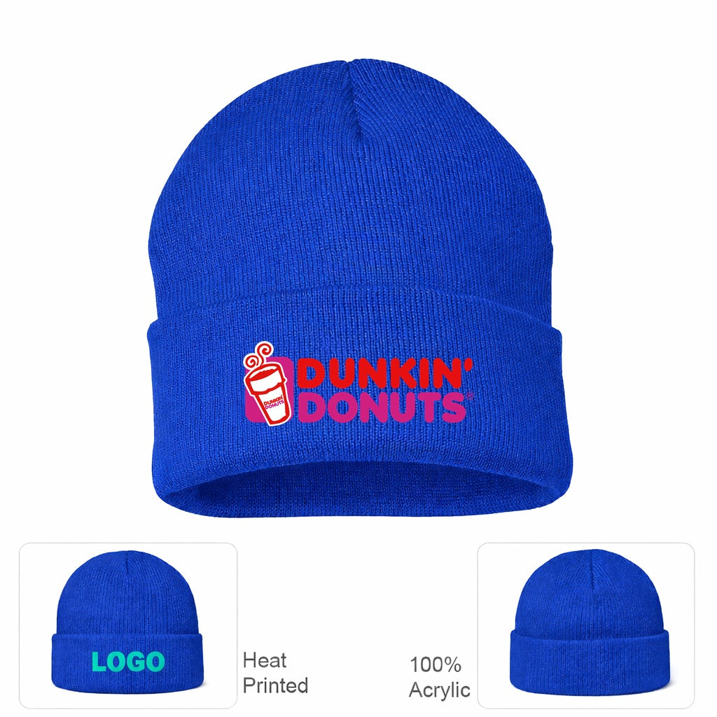 Dunkin' Donuts Beanie Hat - Royal Blue