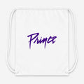 Prince Drawstring Bag - White