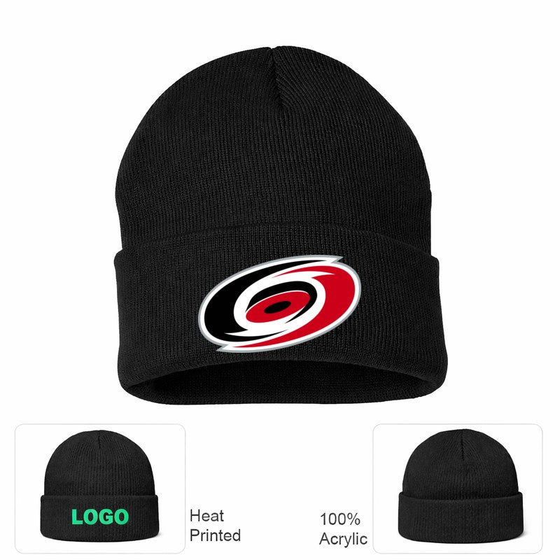 Carolina Hurricanes Black Beanie Hat