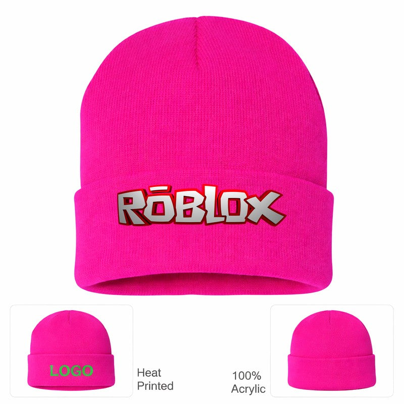 Roblox Beanie Hat - Hot Pink