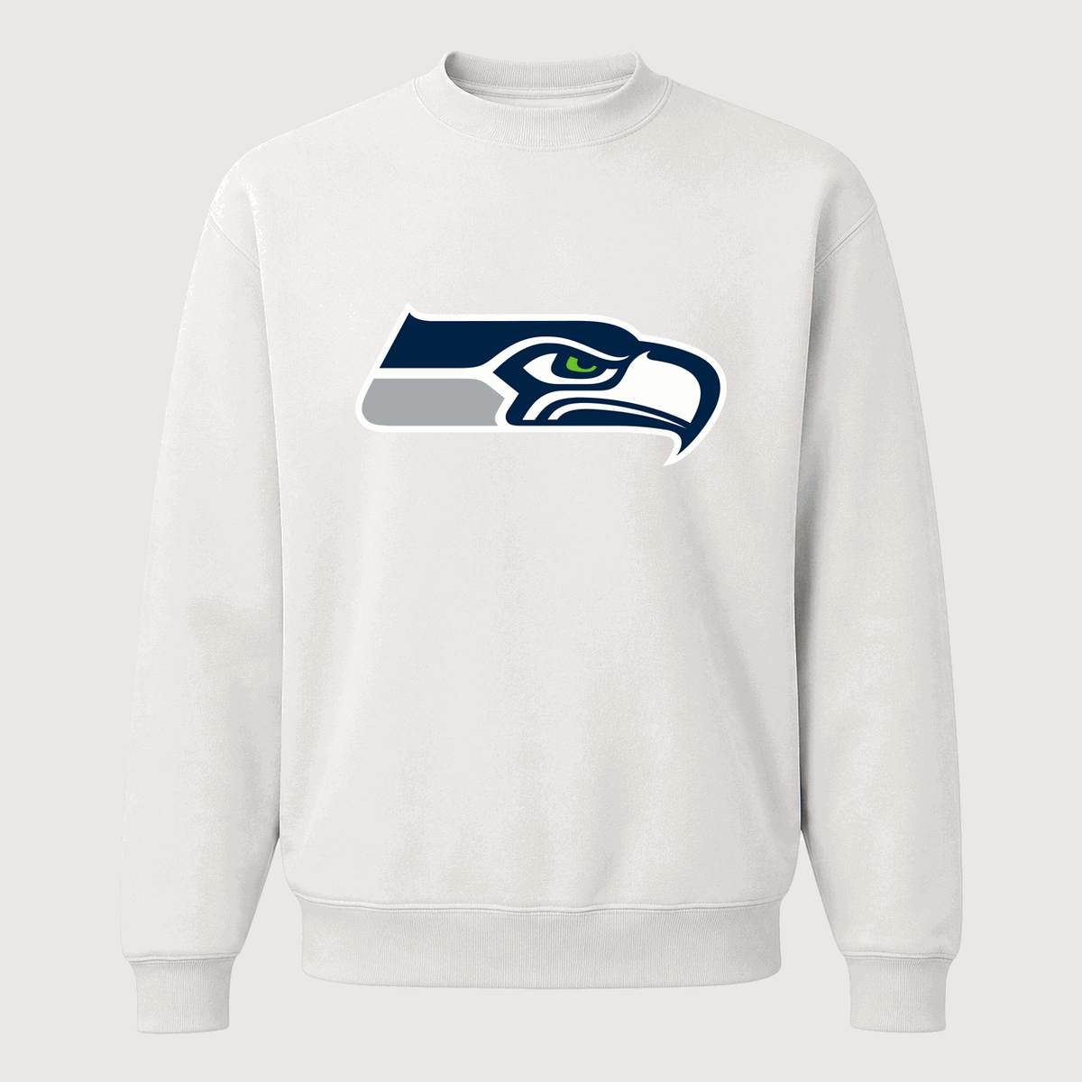 Men's Seattle Seahawks Crewneck Sweatshirt - White