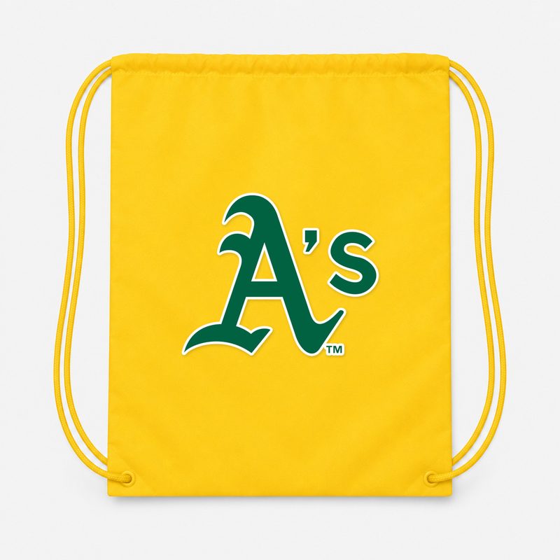 Oakland Athletics Drawstring Bag - Yellow