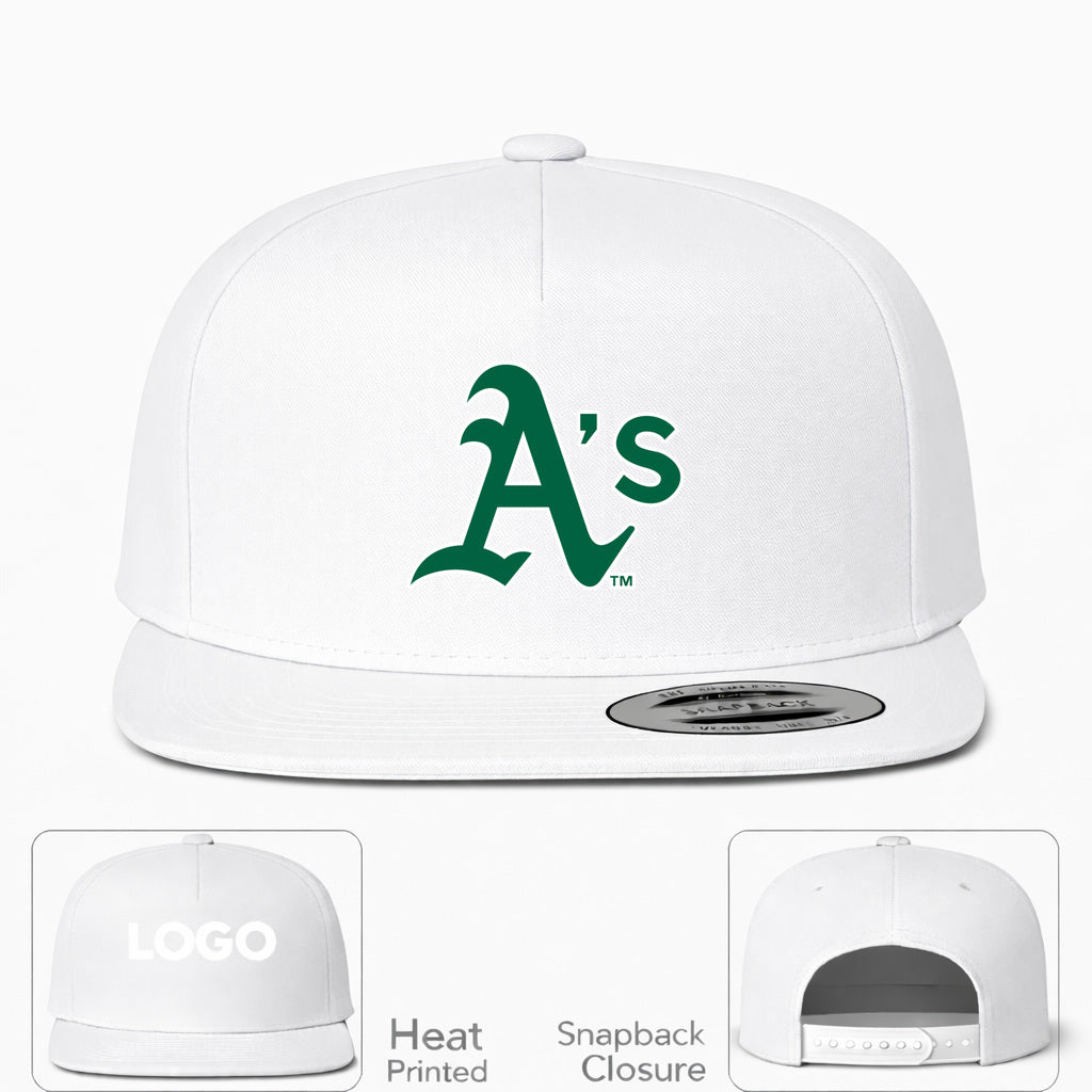 MLB Oakland Athletics Snapback Hat - White
