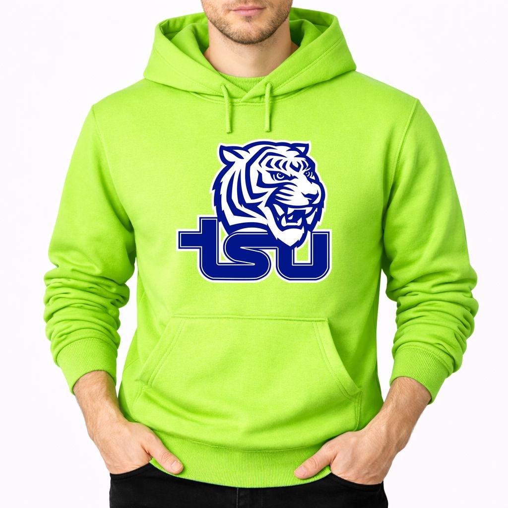 Men's Tennessee State Tigers Pullover Hoodie - Lime green