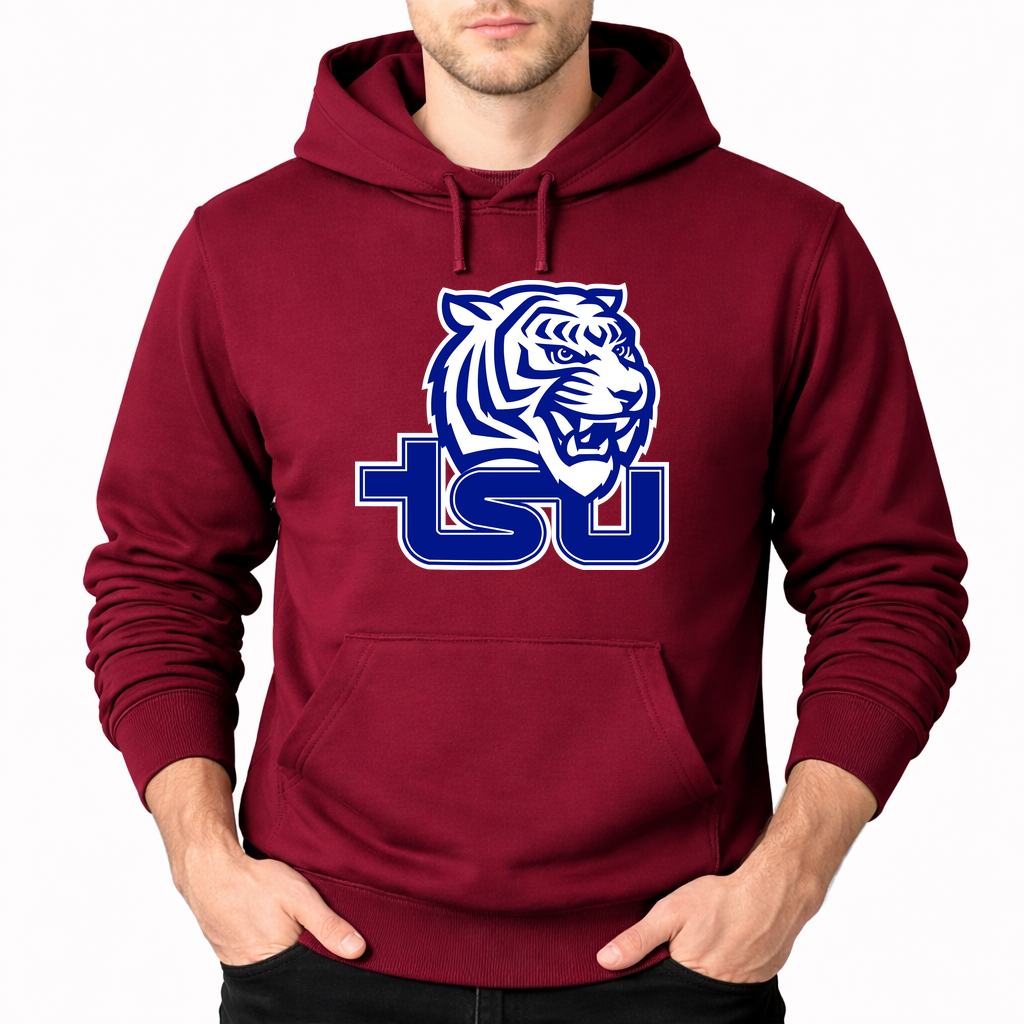 Men's Tennessee State Tigers Pullover Hoodie - Burgundy