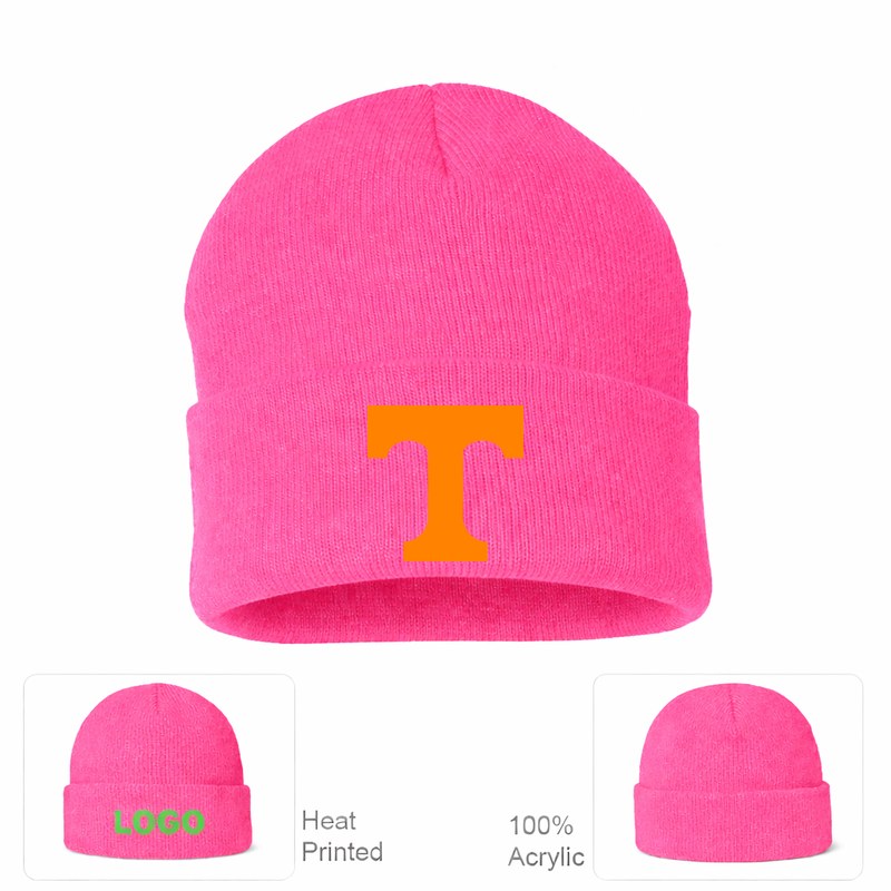 Tennessee Volunteers Pink Beanie Hat