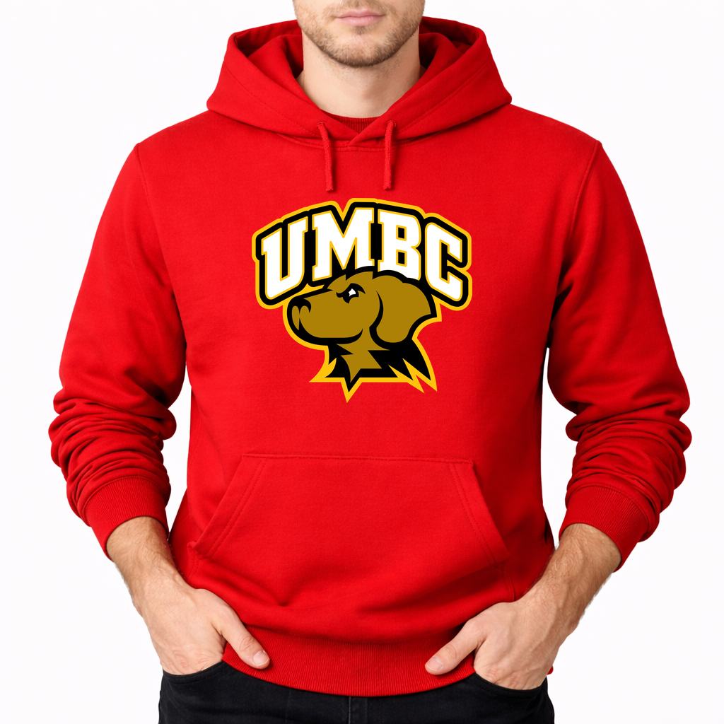 Men's UMBC Retrievers Pullover Hoodie - Red