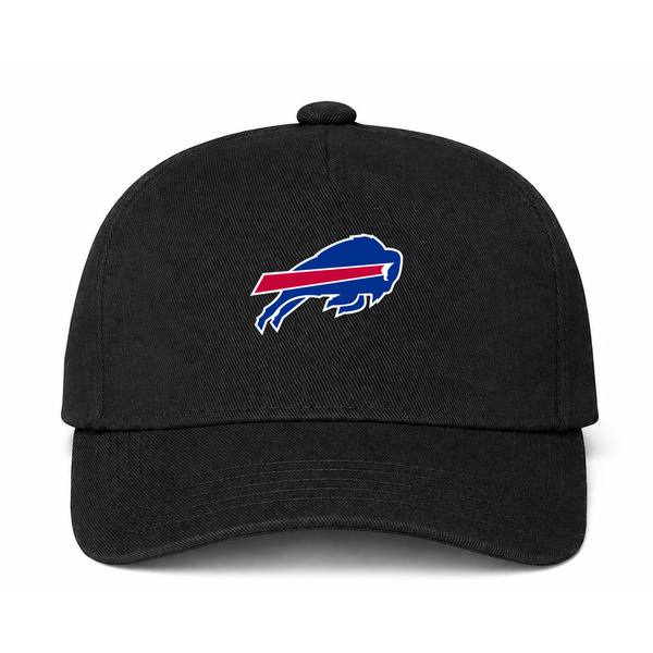 Buffalo Bills NFL Logo Black Dad Baseball Cap Hat