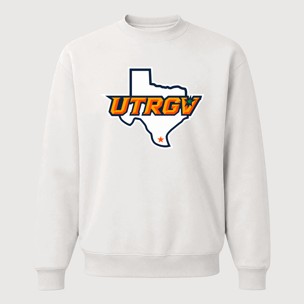 Men's UTRGV Vaqueros Crewneck Sweatshirt - White