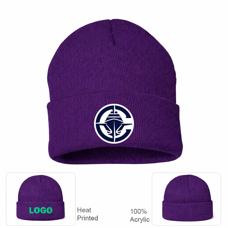 Los Angeles Clippers Purple Beanie Hat