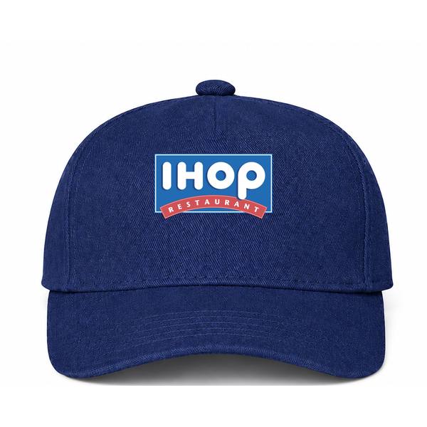 IHOP Logo Navy Dad Baseball Cap Hat