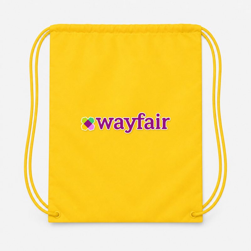 Wayfair Drawstring Bag - Yellow