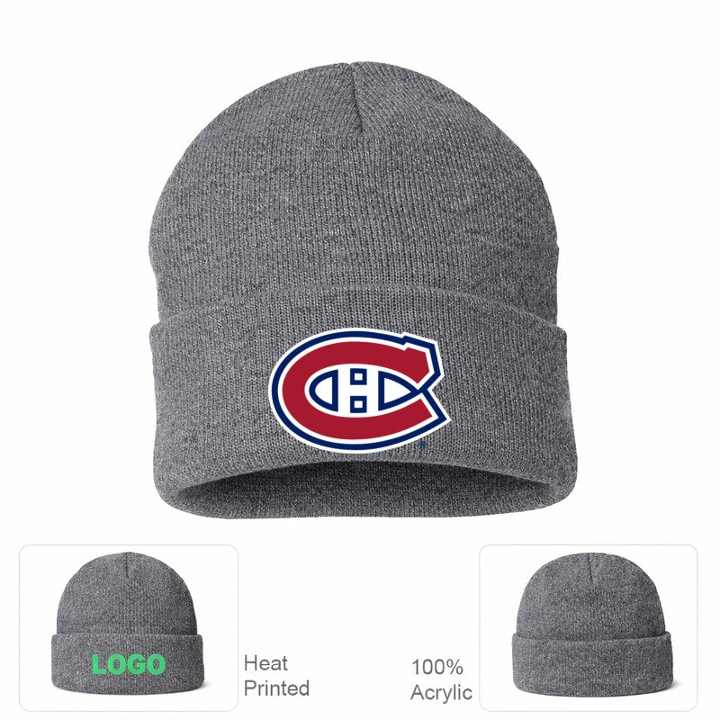Montreal Canadiens Grey Beanie Hat