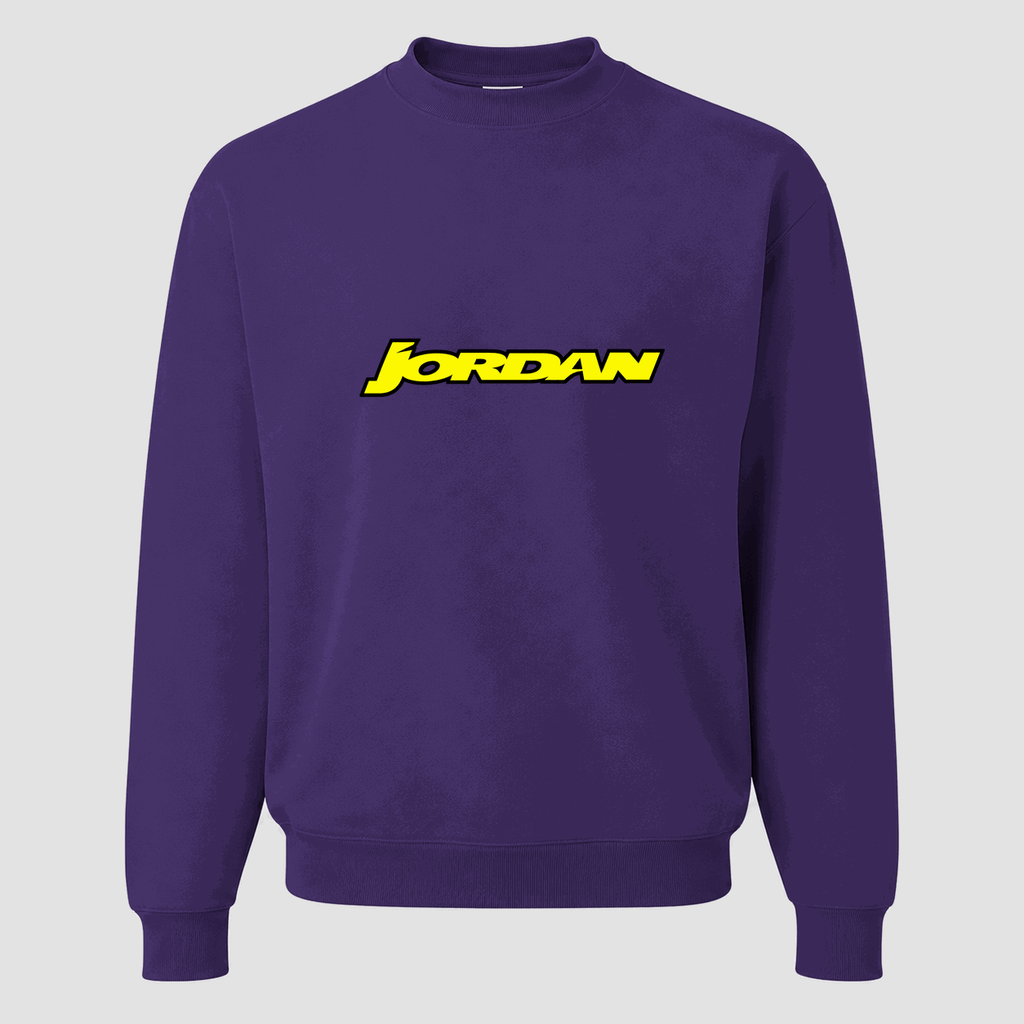 Men's Jordan Grand Prix Crewneck Sweatshirt - Purple