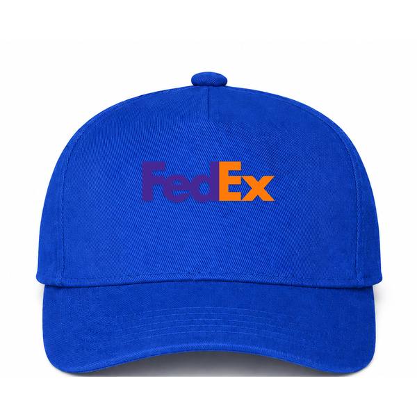 FedEx Logo Blue Dad Baseball Cap Hat