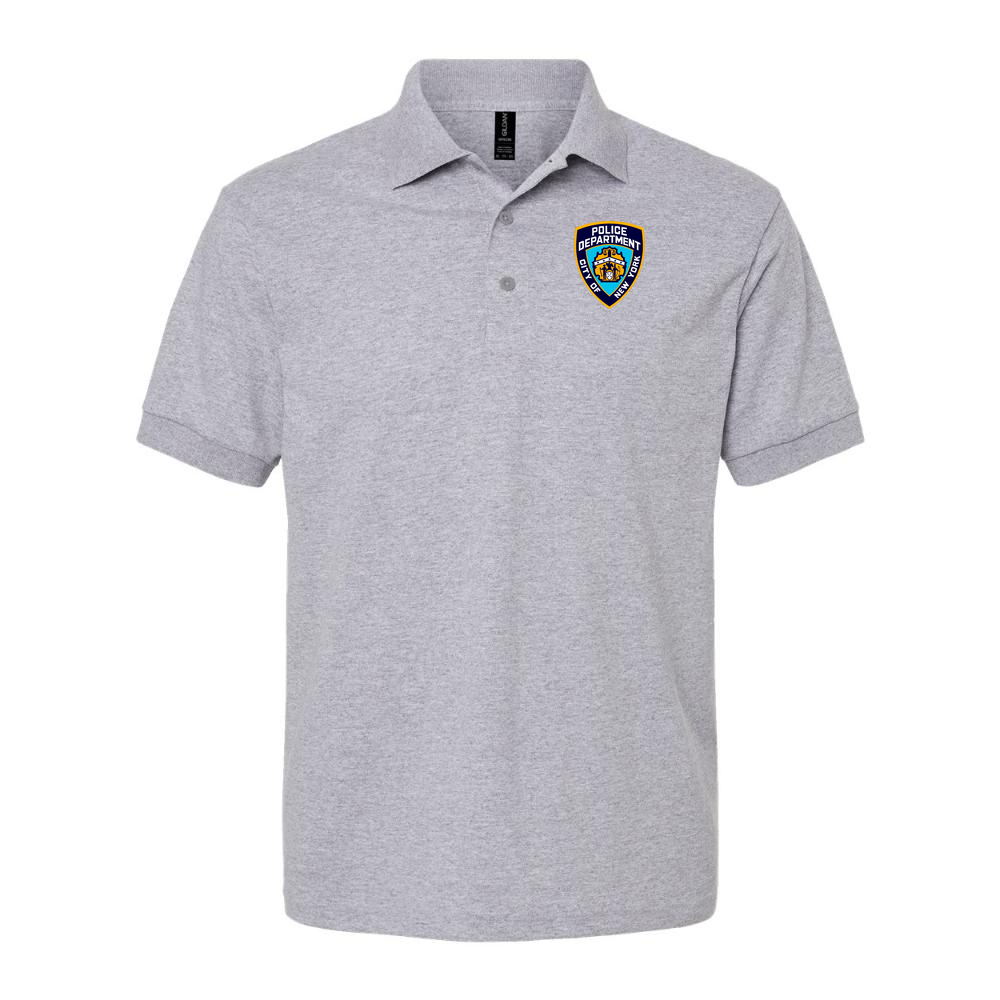 Men's NYPD Dry Blend Polo - Gray
