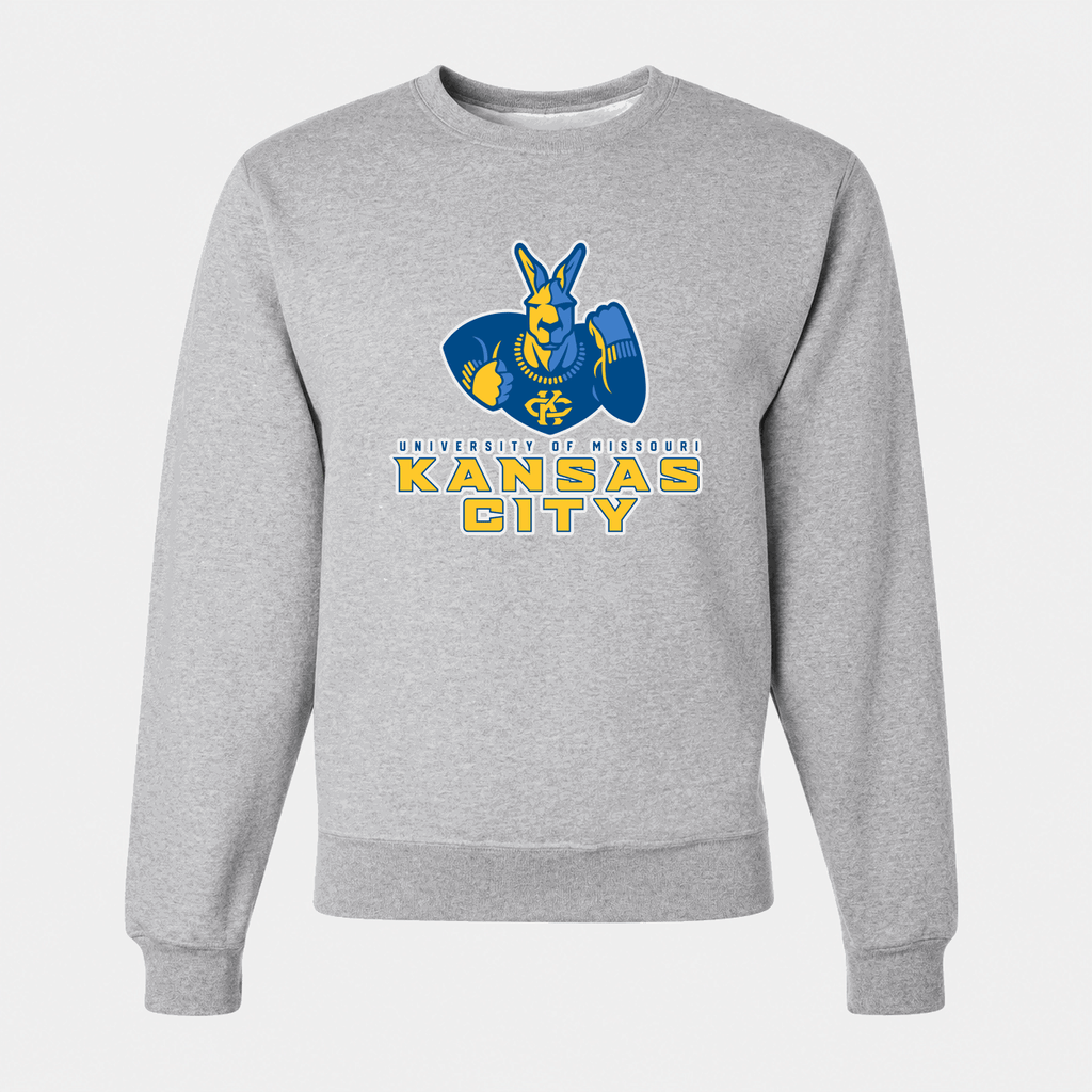 Men's UMKC Kangaroos Crewneck Sweatshirt - Gray