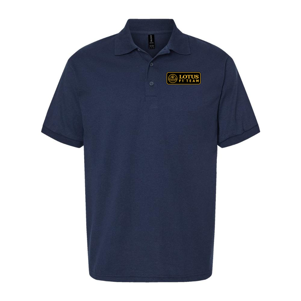 Men's Lotus F1 Team Dry Blend Polo - Navy