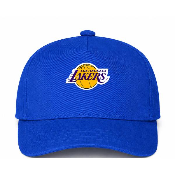 Los Angeles Lakers NBA Logo Blue Dad Baseball Cap Hat